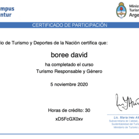 GENERO_Certificado dacvid boree