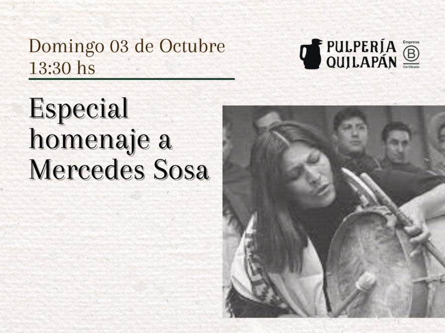 Homenaje a Mercedes Sosa