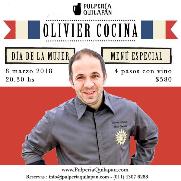Oliver cocina en la pulpería Quilapan